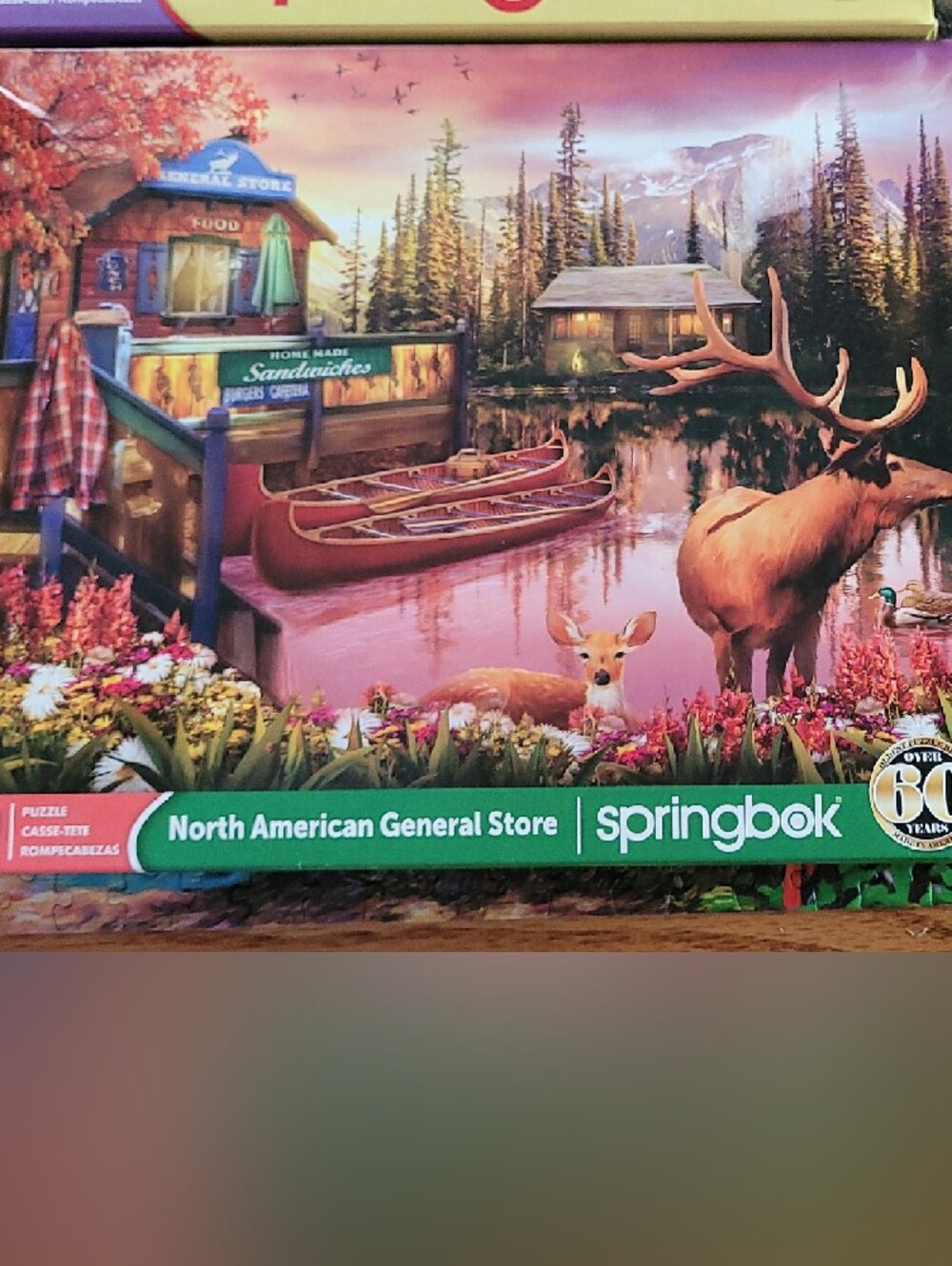 4 Springbok Puzzles - Colorful Scenic Collection - Picture 4 of 6